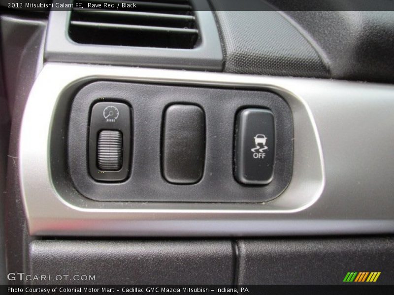 Controls of 2012 Galant FE