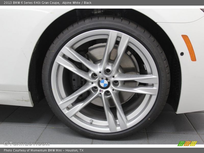Alpine White / Black 2013 BMW 6 Series 640i Gran Coupe