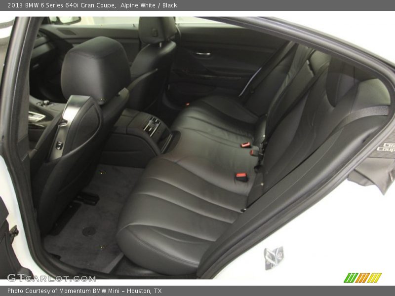 Alpine White / Black 2013 BMW 6 Series 640i Gran Coupe