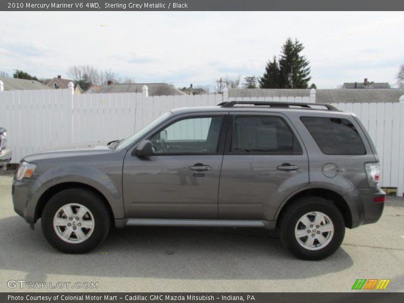 Sterling Grey Metallic / Black 2010 Mercury Mariner V6 4WD