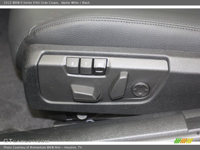 Alpine White / Black 2013 BMW 6 Series 640i Gran Coupe