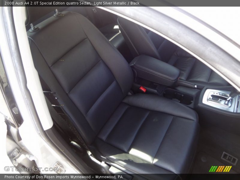 Light Silver Metallic / Black 2008 Audi A4 2.0T Special Edition quattro Sedan