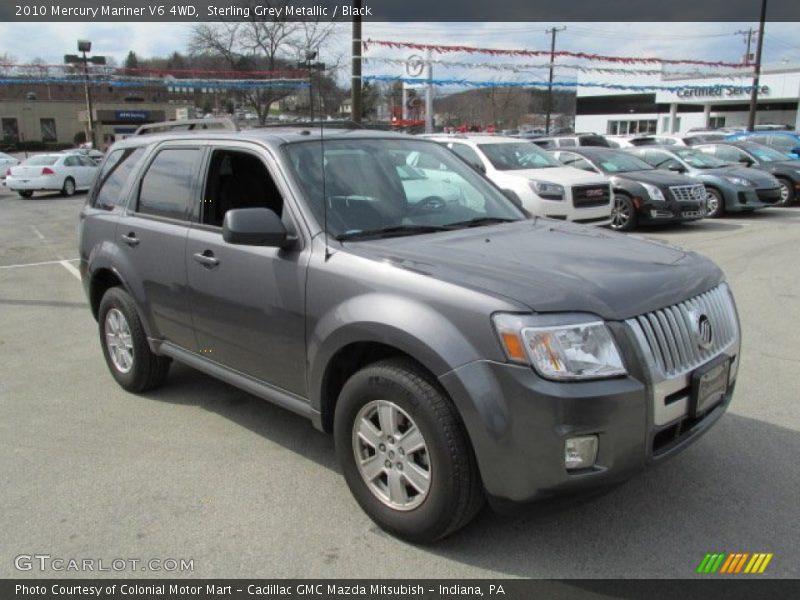 Sterling Grey Metallic / Black 2010 Mercury Mariner V6 4WD