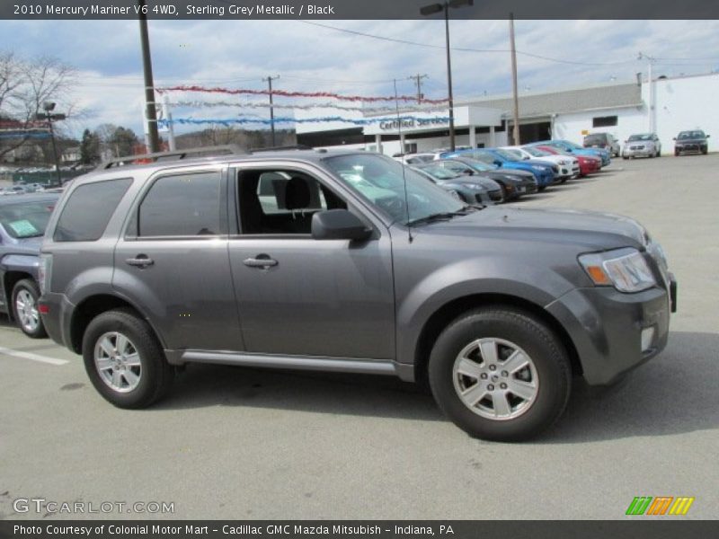 Sterling Grey Metallic / Black 2010 Mercury Mariner V6 4WD