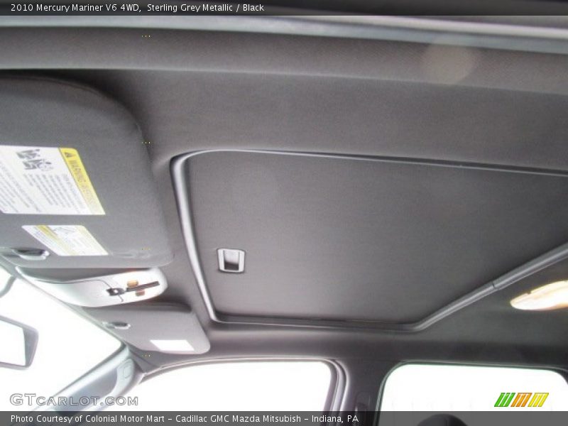 Sterling Grey Metallic / Black 2010 Mercury Mariner V6 4WD