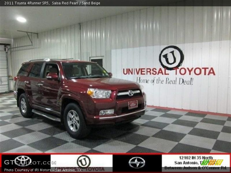 Salsa Red Pearl / Sand Beige 2011 Toyota 4Runner SR5