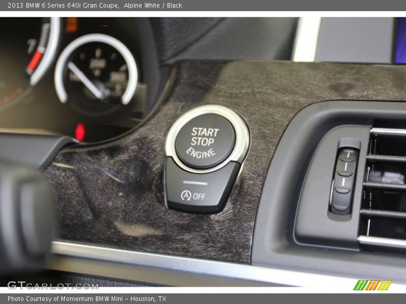 Alpine White / Black 2013 BMW 6 Series 640i Gran Coupe