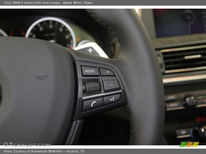 Alpine White / Black 2013 BMW 6 Series 640i Gran Coupe