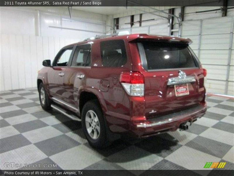 Salsa Red Pearl / Sand Beige 2011 Toyota 4Runner SR5