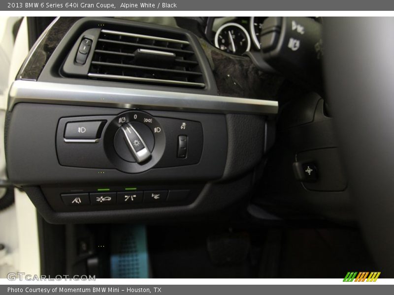 Alpine White / Black 2013 BMW 6 Series 640i Gran Coupe