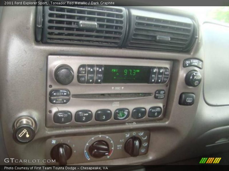 Toreador Red Metallic / Dark Graphite 2001 Ford Explorer Sport