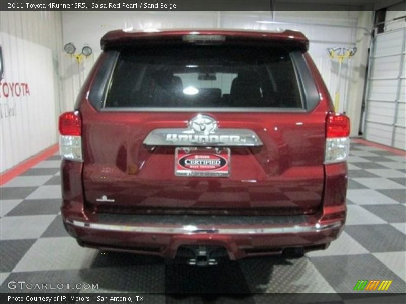 Salsa Red Pearl / Sand Beige 2011 Toyota 4Runner SR5