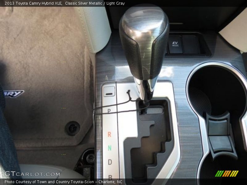 Classic Silver Metallic / Light Gray 2013 Toyota Camry Hybrid XLE