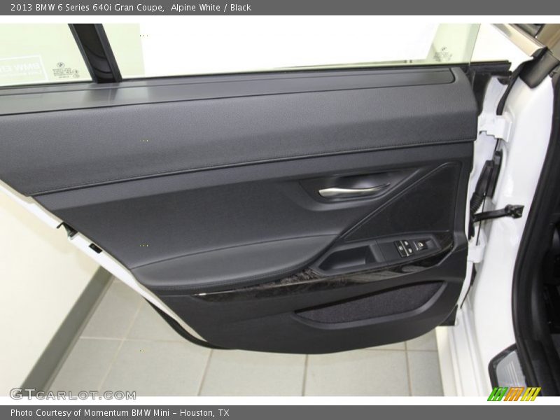 Alpine White / Black 2013 BMW 6 Series 640i Gran Coupe