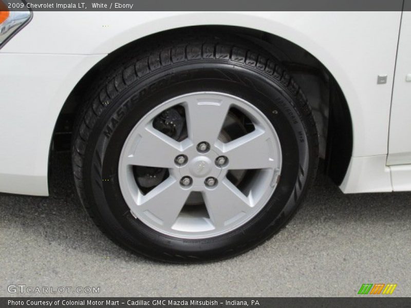 White / Ebony 2009 Chevrolet Impala LT