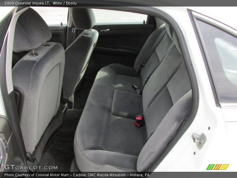 White / Ebony 2009 Chevrolet Impala LT
