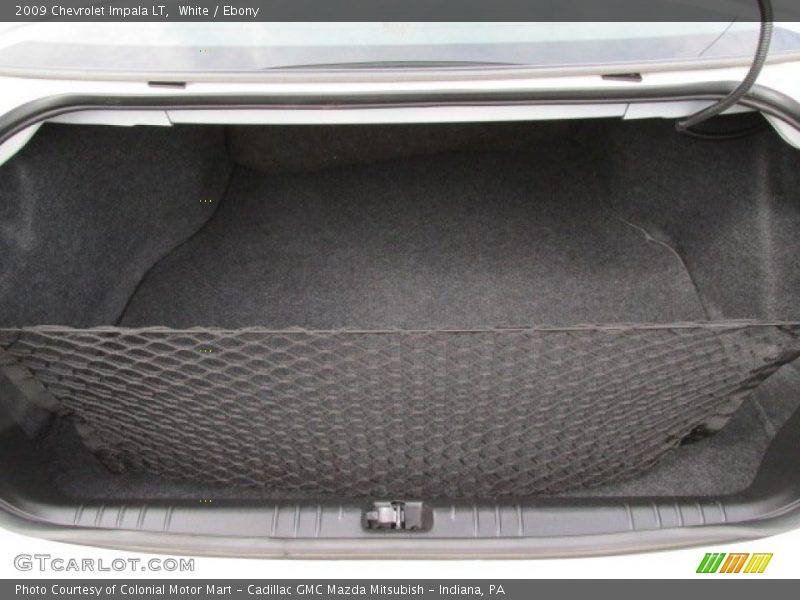 White / Ebony 2009 Chevrolet Impala LT