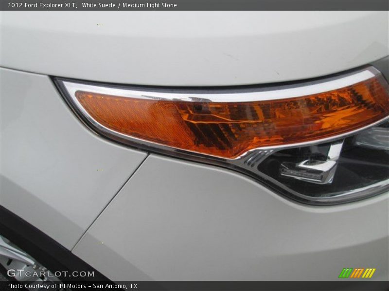 White Suede / Medium Light Stone 2012 Ford Explorer XLT