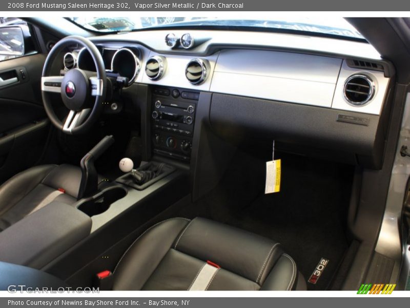 Vapor Silver Metallic / Dark Charcoal 2008 Ford Mustang Saleen Heritage 302