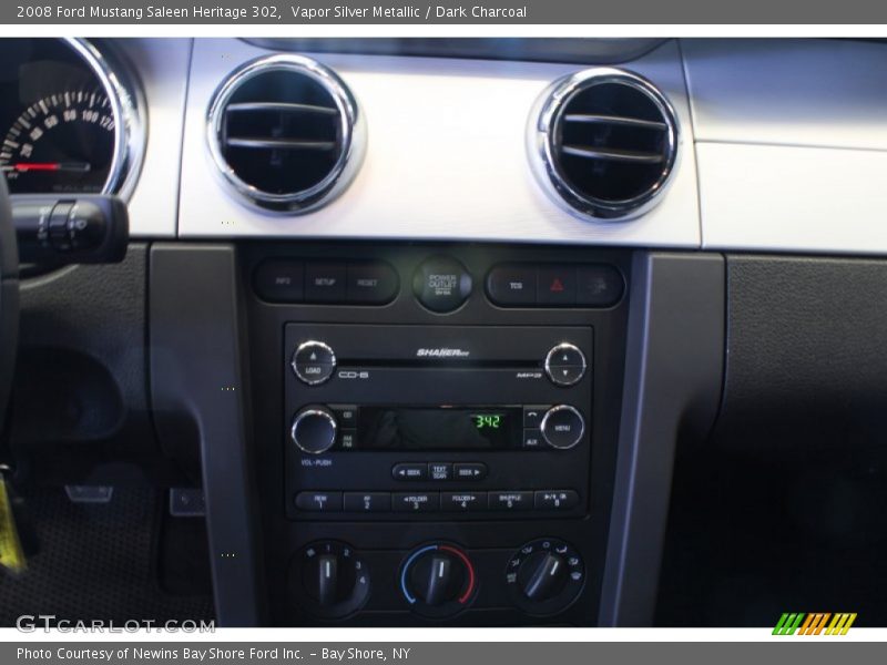 Vapor Silver Metallic / Dark Charcoal 2008 Ford Mustang Saleen Heritage 302