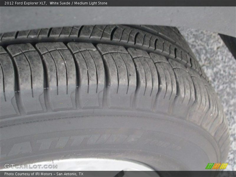 White Suede / Medium Light Stone 2012 Ford Explorer XLT