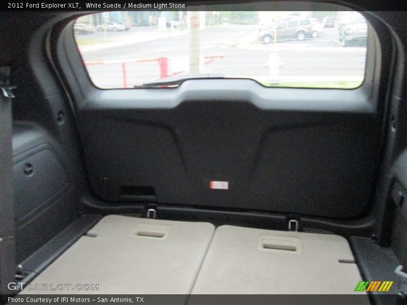 White Suede / Medium Light Stone 2012 Ford Explorer XLT