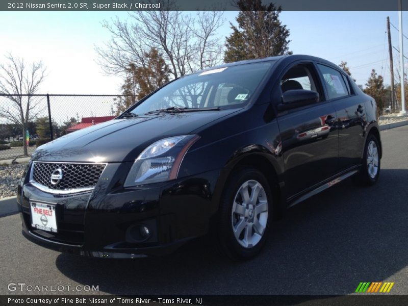 Super Black / Charcoal 2012 Nissan Sentra 2.0 SR