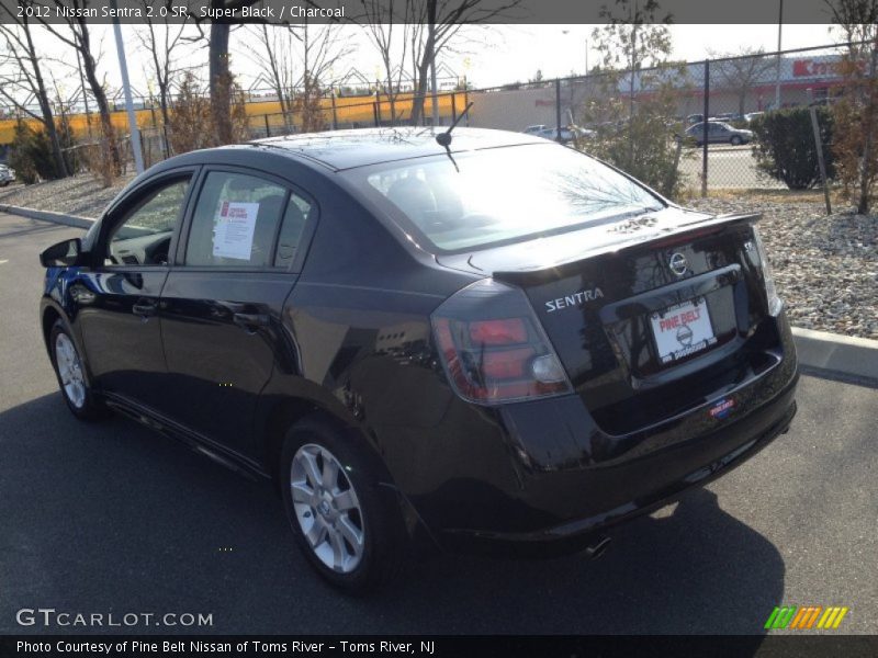 Super Black / Charcoal 2012 Nissan Sentra 2.0 SR