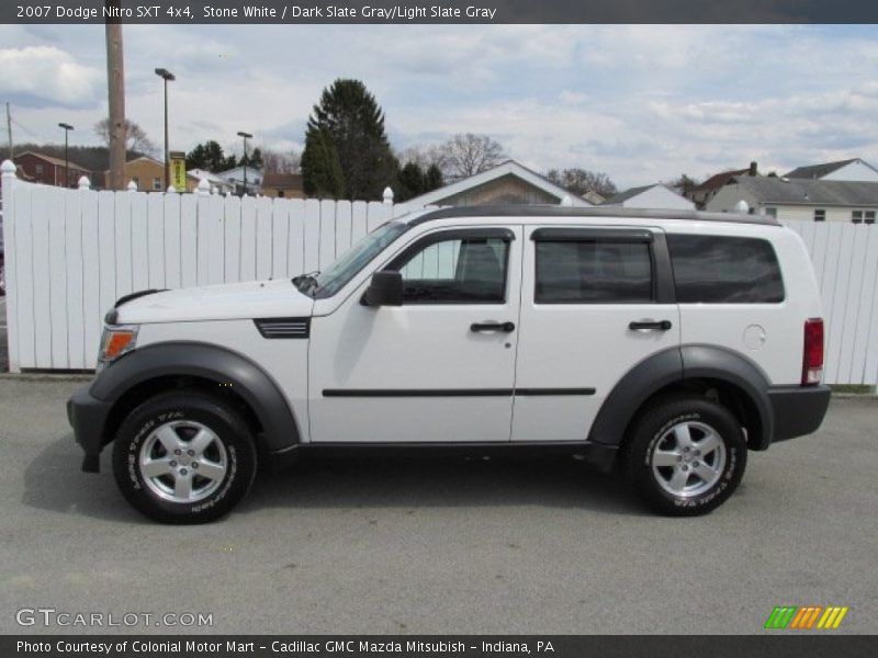 Stone White / Dark Slate Gray/Light Slate Gray 2007 Dodge Nitro SXT 4x4