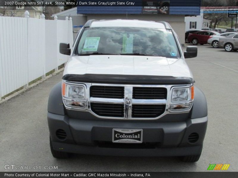 Stone White / Dark Slate Gray/Light Slate Gray 2007 Dodge Nitro SXT 4x4