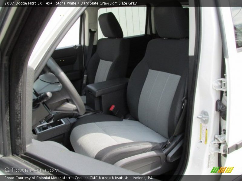 Stone White / Dark Slate Gray/Light Slate Gray 2007 Dodge Nitro SXT 4x4