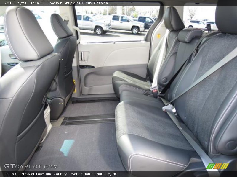 Predawn Gray Mica / Dark Charcoal 2013 Toyota Sienna SE