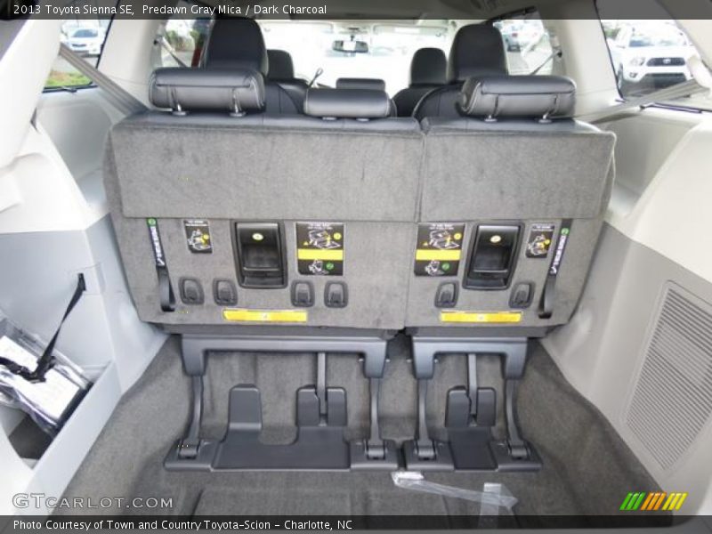 Predawn Gray Mica / Dark Charcoal 2013 Toyota Sienna SE