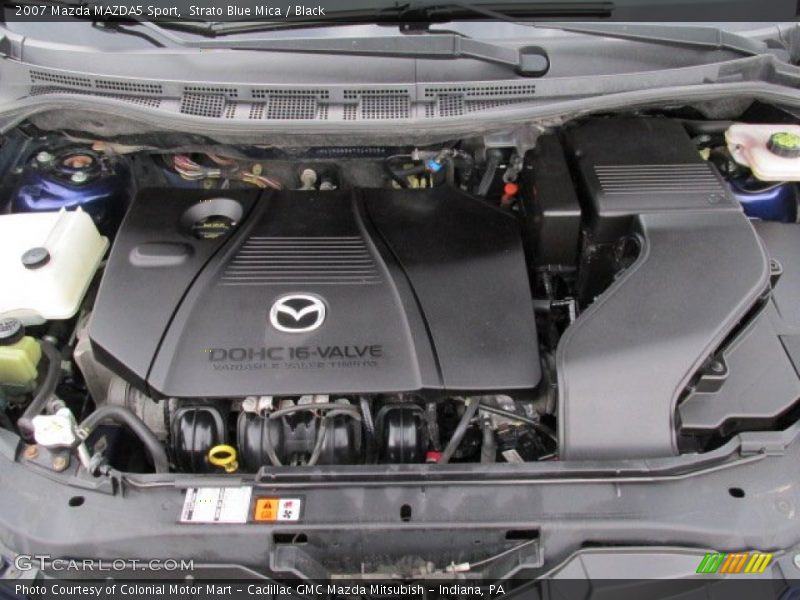  2007 MAZDA5 Sport Engine - 2.3 Liter DOHC 16V VVT 4 Cylinder