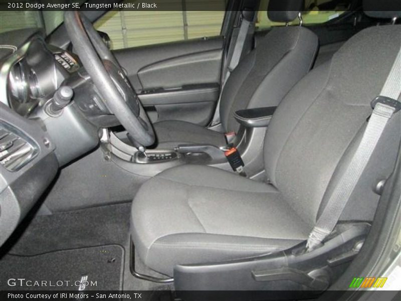 Tungsten Metallic / Black 2012 Dodge Avenger SE