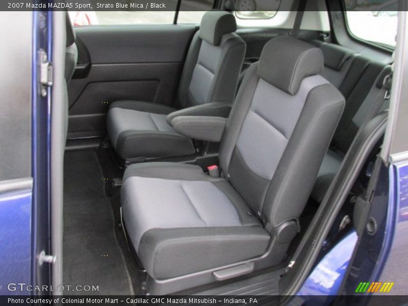 Rear Seat of 2007 MAZDA5 Sport