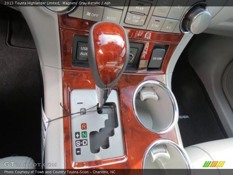 Magnetic Gray Metallic / Ash 2013 Toyota Highlander Limited