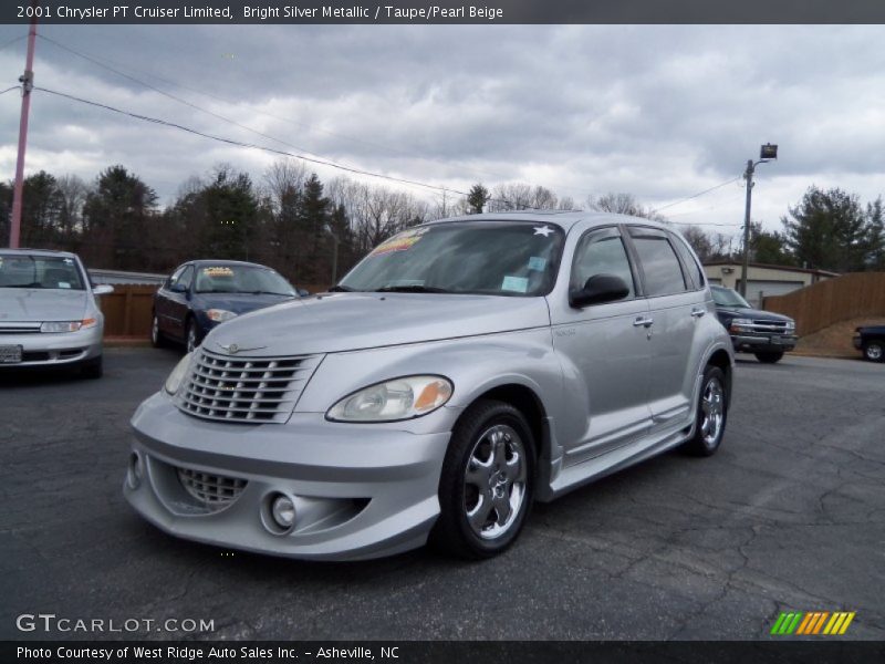 Bright Silver Metallic / Taupe/Pearl Beige 2001 Chrysler PT Cruiser Limited