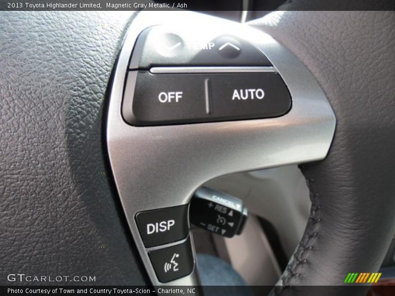 Magnetic Gray Metallic / Ash 2013 Toyota Highlander Limited