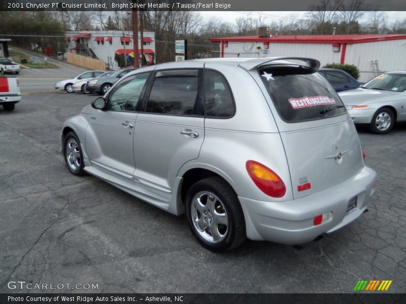 Bright Silver Metallic / Taupe/Pearl Beige 2001 Chrysler PT Cruiser Limited