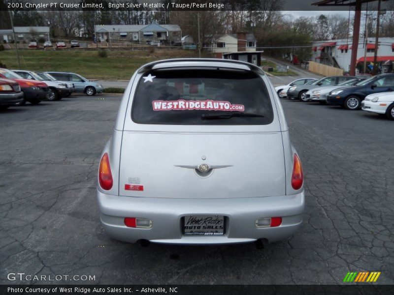 Bright Silver Metallic / Taupe/Pearl Beige 2001 Chrysler PT Cruiser Limited