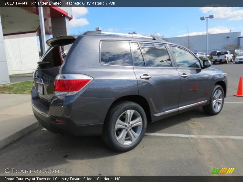 Magnetic Gray Metallic / Ash 2013 Toyota Highlander Limited