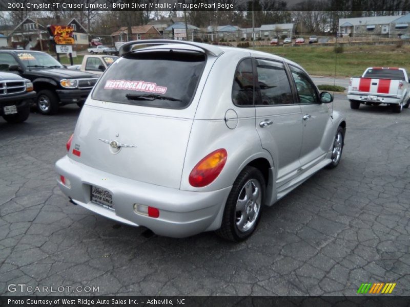 Bright Silver Metallic / Taupe/Pearl Beige 2001 Chrysler PT Cruiser Limited