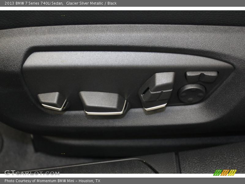Glacier Silver Metallic / Black 2013 BMW 7 Series 740Li Sedan