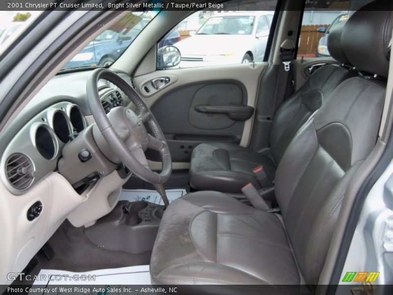 Bright Silver Metallic / Taupe/Pearl Beige 2001 Chrysler PT Cruiser Limited