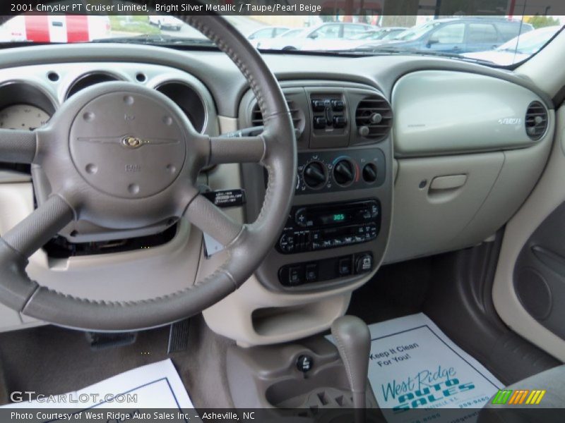 Bright Silver Metallic / Taupe/Pearl Beige 2001 Chrysler PT Cruiser Limited