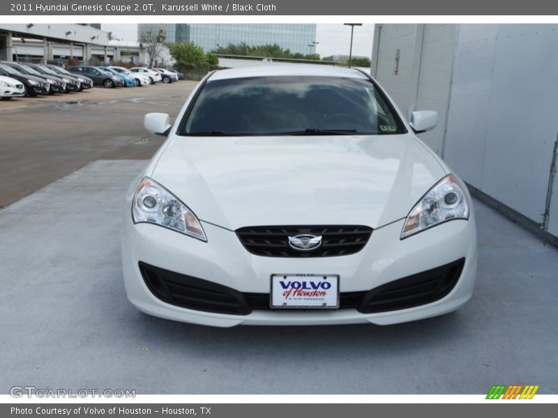 Karussell White / Black Cloth 2011 Hyundai Genesis Coupe 2.0T