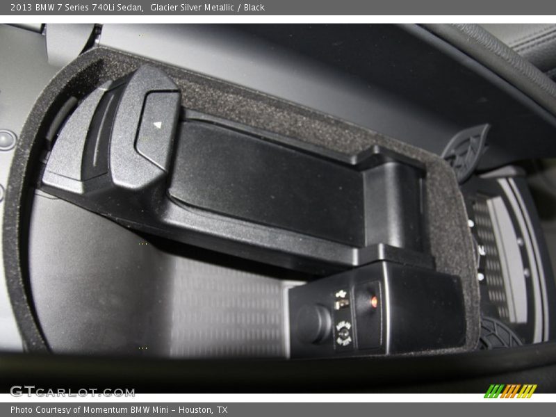 Glacier Silver Metallic / Black 2013 BMW 7 Series 740Li Sedan