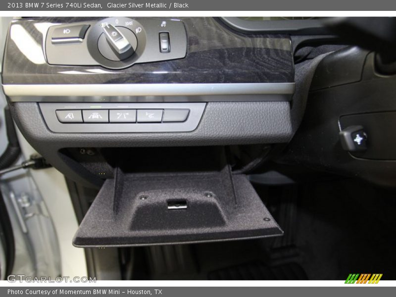 Glacier Silver Metallic / Black 2013 BMW 7 Series 740Li Sedan