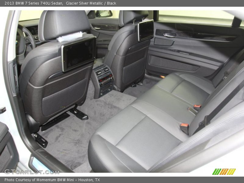 Rear Seat of 2013 7 Series 740Li Sedan